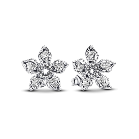 Pendientes Demogorgon Plata con Zirconitas